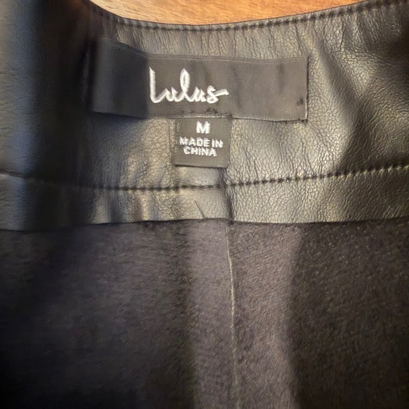 Lulus Open Minded Black Vegan Leather Pants - Picture 15 of 16